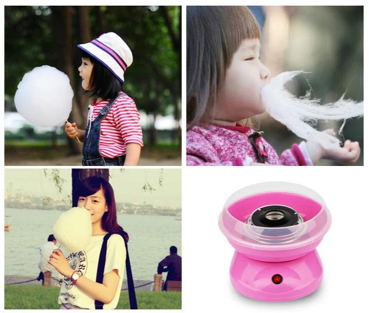 CandyCotton™ Mini máquina de algodón de azúcar.