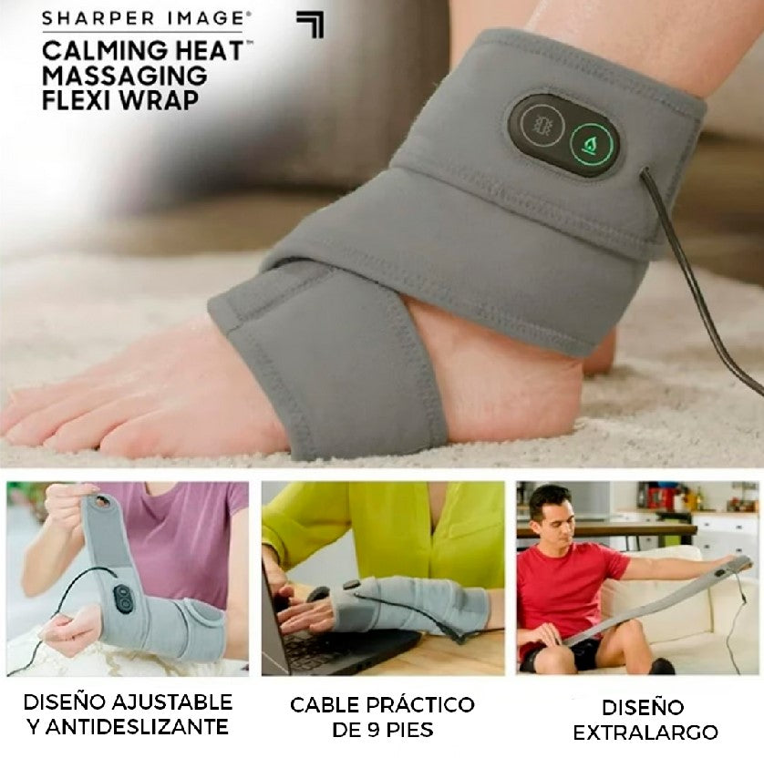 CalmWrap™ Vendaje térmico masajeador.