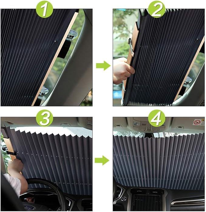 UVShield Pro™ Parasol retráctil.
