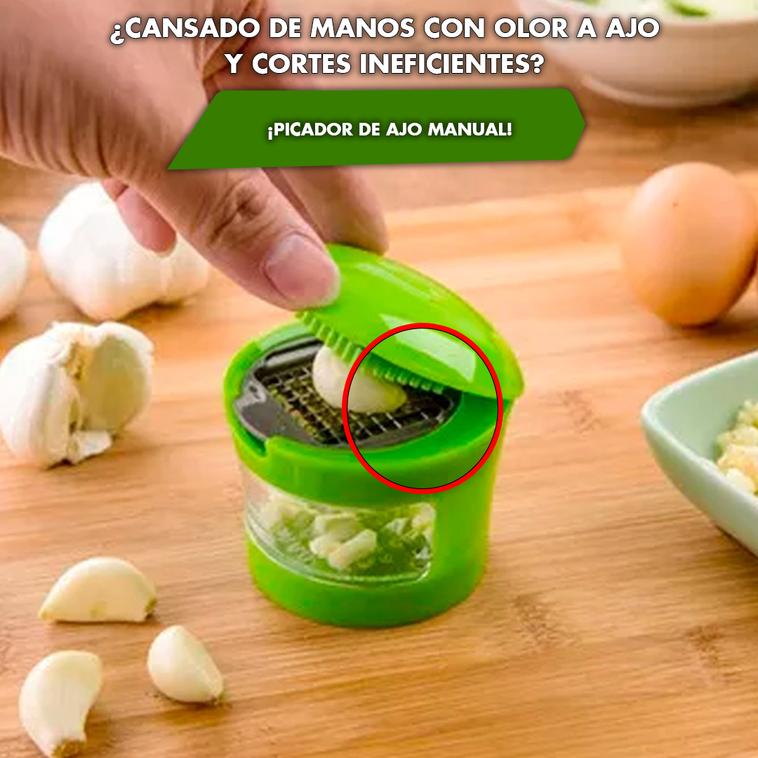 HerbTwist™ Picador de ajo manual.