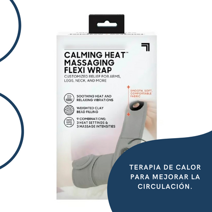 CalmWrap™ Vendaje térmico masajeador.