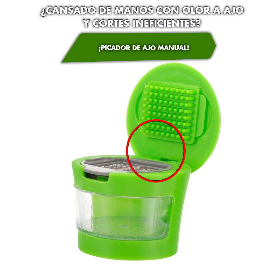 HerbTwist™ Picador de ajo manual.
